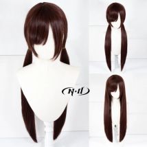 ND Mari Makinami Illustrious Cosplay Perücken Haarteil EVA Anime Cosplay Haar Perücken für Comic Con Coser Hitzebeständige Synthetik