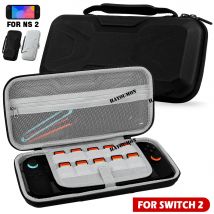 Limited Edition Tasche für NS Switch 2, tragbare Hart-PU + EVA-Tragetasche, stoßfeste Abdeckung, Aufbewahrungstasche für Switch 2-Spielzubehör