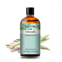 Difusor de aceite esencial de citrella, 100ml, lavanda Natural pura, eucalipto, vainilla, menta, albahaca, árbol de té, manoplas, aceite aromático