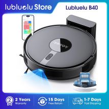 Lubluelu B40 Robot Vacuum and Mop Cleaner, 7500Pa Strong Suction, 180 Mins Long Runtime, APP Control Smart Mapping, 34 No-Go Zon