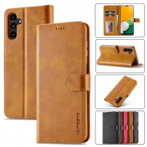Custodia a Portafoglio in Pelle per Samsung Galaxy A17 A37 A57 A15 A35 A55 A16 A36 A56 A07 A26 A06 A05S A14 A34 A54 A13 A33 A53