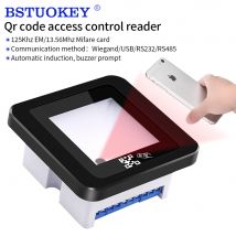 1d 2d qr Code Barcode Scanner RFID Reader USB RS232 für ID/IC-Karte & NFC Reader Zugangs kontrolle Drehkreuze Gate Control Machine