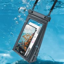 HAISSKY Crossbody Clear Phone Bag For iPhone 17 16 Pro Max Air 14 Plus Samsung Xiaomi Universal Otdoor Swimming Waterproof Pouch