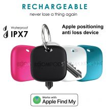 Smart GPS Tracker funziona con Apple Find My APP ITag dispositivo di promemoria Anti smarrimento ricaricabile localizzatore MFI Rated Key Car Kids Finder
