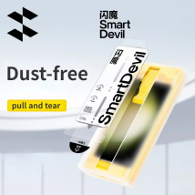 Pellicola Protettiva Antipolvere SmartDevil per Samsung S26Ultra S25Ultra S24 S23, Adesivo Completo, Microcristallina, Morbida e Antipolvere