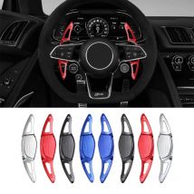 Für Audi RS3 RS4 RS5 2017 2018 R8 TT RS 2016 2017 2018 Autozubehör Aluminium Lenkrad Paddle Extension Shifter Styling