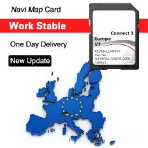 Neuestes Connect 3 V7 Sat Nav SD Europr Map Update für Nissan Car Juke Note Leaf Navigation GPS Karte