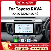 Ainavi Lettore Multimediale Per Auto Per Toyota RAV4 RAV 4 XA40 2013 2014 2015 2017 2019 RHD LHD Wireless Carplay Android Auto 4G Wifi