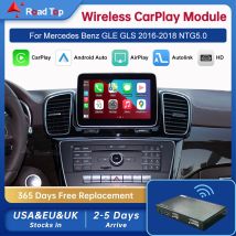Drahtloses Android Auto für Mercedes Benz GLE GLS NTG5.0 2016–2018 mit Carplay-Schnittstelle Mirror Link AirPlay