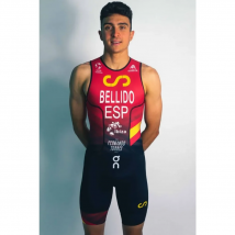Traje de triatlón para maletas de tres piezas para hombre, sin mangas, uniformes de equipo de competición cómodos y de secado rápido personalizados 2025