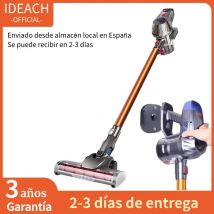 Aspiradora de mano inalámbrica, potente succión de 25kPa, doble Motor, iluminación LED, batería desmontable, limpiador de polvo inalámbrico para el hogar