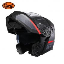 Motorradhelm mit Doppelvisier, modularer hochklappbarer Integralhelm für Erwachsene, Männer und Frauen, DOT-zugelassen, Casco Moto CYRIL AH121