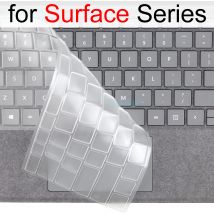 Keyboard Cover for Microsoft Surface Pro 13 12 11 10 9 7 8 7+ 6 5 4 3 X Studio GO 2 Book 3 RT Silicone Protector Skin Case