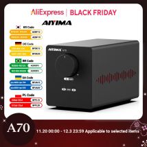 AIYIMA A70 TPA3255 PFFB Amplificatore di potenza stereo 300Wx2 Classe D Stereo 2.0 Amplificatore audio digitale con ingresso trigger XLR RCA