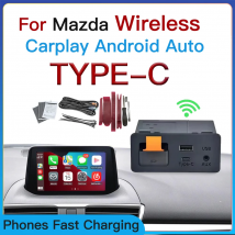 Wireless tipo-c CarPlay Android Auto Adattatore UBS Hub OEM per Retrofit Mazda 2 3 6 CX3 CX5 CX8 CX9 MX5 Demio Miata TK78669U0C Kit
