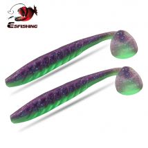 ESFISHING najlepsza miękka silikonowa przynęta Ripple Shad 100mm 125mm do łowienia szczupaków T Tail