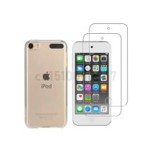 3 in 1 Tempered Glass For Apple Ipod Touch 5 6 7 Case Soft Case with Full Tempered Glass For Apple Ipod Touch 5 6 7