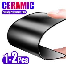 2 SZTUKI Ceramicznej Folii Prywatyzującej do iPhone 17 16 15 14 11 13 12 Pro Max Air 16e 15 14 16 Plus XS Max XR X 7 8 SE 2020 Ochraniacz Ekranu
