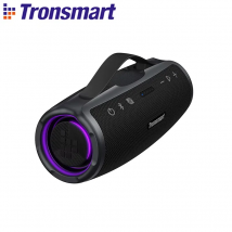 Altoparlante Tronsmart Mirtune S100 Altoparlante Bluetooth da 50 W con impermeabile IPX7, controllo APP, Powerbank integrato e maniglia retrattile