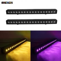 SHEHDS Parete 18x18W RGBWA+UV 6IN1 Barra luminosa a LED Wash DMX512 per palcoscenico con effetti scenici per interni DJ