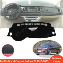 Für Kia Grand Carnival Sedona Yp 2015-2021 Armaturen brett Abdeckung Dash Mat Teppich Dashmat Sonnenschutz Auto Innen Anti-Sonne 2016 2017 2019
