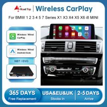 RoadTop Wireless CarPlay Per BMW 1 2 3 4 5 6 7 Serie X1 X3 X4 X5 X6 MINI F56 F15 F16 F25 F26 F48 F10 F22 F20 F30 F32 NBT EVO