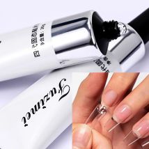 30g Patch solida Punte per unghie Easy Stick Gel Gel per estensione unghie adesivo forte Trasparente Soak Off Punte per unghie UV LED/Gel per strass