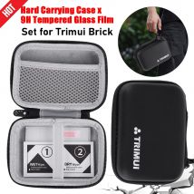 Aufbewahrungstaschen mit gehärtetem Glas, hochwertige Reisehandtaschen, Spielkonsole, Tragetasche, Tasche für Trimui Brick Gaming-Zubehör
