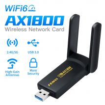 FENVI WiFi 6 USB Dongle MT7921 Empfänger 1800 Mbit/s Dual Band 2,4G/5G Drahtlose Netzwerk Karte USB 3,0 WIFI Adapter Für Laptop Desktop
