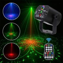 60 Muster RGB LED Disco Licht 5V USB Aufladen RGB Laser Projektion Lampe Bühnen beleuchtung Show für Home Party Ktv DJ Tanzfläche