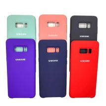 Samsung Galaxy S8 plus flüssige Silikon hülle hochwertige weiche seidige Touch-Schutzhülle für Galaxy S8 S8 S8plus Handy hülle