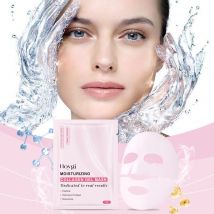 Rosa biologische Kollagen-Gel-Salm-Gesichtsmaske, feuchtigkeitsspendende Hydrogel-Gelee-Gesichtsmaske, Balance-Hautton