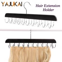 1Pcs Doppelseitige Hängende Haar Racks Organisatoren Und Lagerung Für Haar Styling Display & Lagerung Perücke Ständer Haar verlängerung Halter