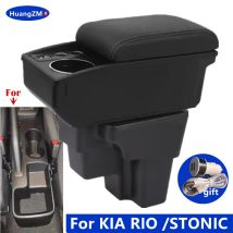 Für KIA RIO Armlehne Box Für KIA STONIC KIA Rio lx Cerato Auto Armlehne doppel-schicht Lagerung box Gewidmet Nachrüstung auto Zubehör