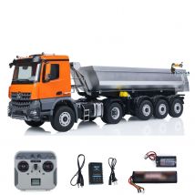 Neue 1/14 5801 Kabolite RC Traktor Lkw Mit Dumper Anhänger Gemalt Fertige Autos Fahrzeug Licht Sound Motor Modell Spielzeug für Jungen