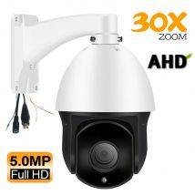 PTZ esterno 30x Zoom Obiettivo messa a fuoco automatica 5MP 4in1 AHD CVI TVI CCTV PTZ Speed Dome Sicurezza IR 60M HD PTZ Telecamera per Hikvision DVR