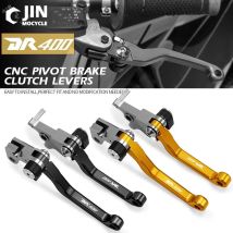 Per SUZUKI DRZ400 2000-2017 2016 2015 di Alluminio di CNC Motorcoss Pit Dirt Bike Pivot Pieghevole Freno Leve di Frizione Con LOGO DRZ400