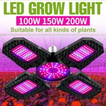 E27/E26 LED Plant Grow Lights lampada per coltivazione di ortaggi in serra a spettro completo per scatola di crescita idroponica di semi di fiori da interno