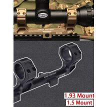 Tactical GEISS Automatics Airsoft AR15 AK47 Rifle Optical Scope Mount Cantilever 25.4mm 30mm QD Mount For Picatinny Rail Hunting