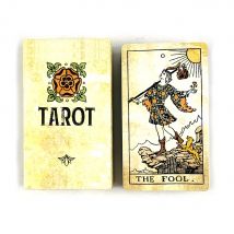 Tarot Cards A 78 Deck Oracle English Visions Divination Edition Borad Playing Games,Holiday Games, Christmas and New Year Gifts