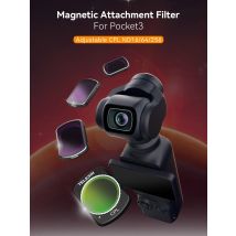 TELESIN for DJI Osmo Pocket 3 Magnetic Attachment Filters Kit Adjustable CPL and ND 16/64/256 Filter OSMO Pocket3 Accessories