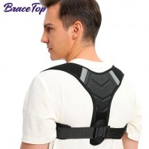 Upper Back Brace for Clavicle Support, Adjustable Back Straightener and Providing Pain Relief From Neck, Shoulder, Under Clothes