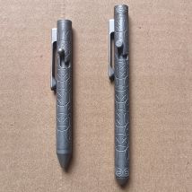 Titanium Alloy Pen With Spinning Top Collection Writing Multi-functional Portable Outdoor EDC Tools
