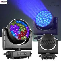 4 Stück Outdoor IP65 B-Eye K25 Beam DJ Disco Bühne Event Show LED Zoom Wash Bee Eye 4in1 RGBW 37*40W Moving Head Licht