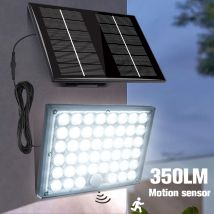 Superhelle 184-LED-Solarleuchte für den Außenbereich, Bewegungsmelder, Solar-Wandleuchte, IP65, wasserdicht, 3 Arbeitsmodi, Solar-Flutlicht