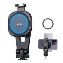 Neue 360-Grad-Magnet-Stativhalterung für Magsafe iPhone 14 13 12 Serie Stative Kameras Telefon halter mit kaltem Schuh