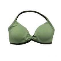 HISTELLO Impact Strappy Bra Gym Top Women High Support Thin Strap Halter Sports Seamless Bras Scrunch Push-up Workout Yoga Tanks