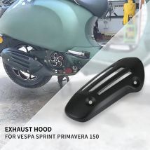 Protezione della copertura del tubo di scarico Protezione del silenziatore per Vespa Sprint 150 Primavera 125 150 Accessori moto in lega di alluminio