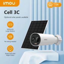 Imou cell 3c mit Solar panel Kit 2k Wifi IP-Kamera 5000mah Batterie drahtlose Zwei-Wege-Audio Vollfarb-Home-Überwachungs kamera ip66