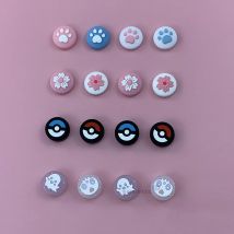 Für nintendo switch joycon thumbs tick kappen silikon wipp koffer joystick abdeckung schutzhülle joy con griff kappe für ns lite oled